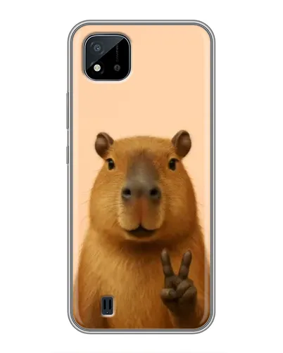 Чохол для Realme C11 (2021) / C20 з картинкою «Капібара вікторія»