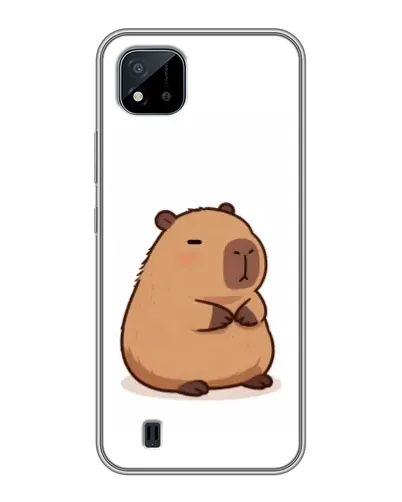 Чохол для Realme C11 (2021) / C20 з картинкою «Товстенька капібара»
