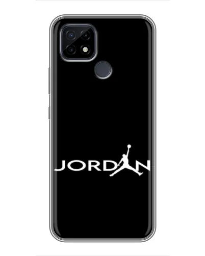 Чохол для Realme C21 з картинкою «Jordan White Logo» Чохол для Realme C21 з картинкою «Jordan White Logo»