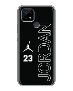 Чохол для Realme C21 з картинкою «Jordan Vertical»