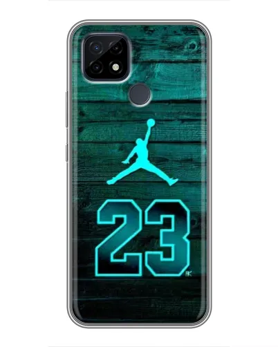Чохол для Realme C21 з картинкою «Jordan Cyan 23» Чохол для Realme C21 з картинкою «Jordan Cyan 23»