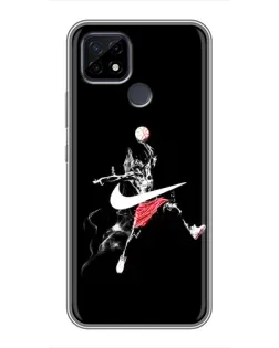 Чохол для Realme C21 з картинкою «Jordan Jumpman»
