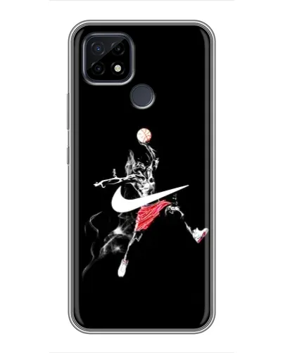 Чохол для Realme C21 з картинкою «Jordan Jumpman» Чохол для Realme C21 з картинкою «Jordan Jumpman»