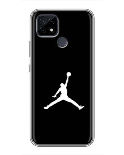 Чохол для Realme C21 з картинкою «Jordan Silhouette» Чохол для Realme C21 з картинкою «Jordan Silhouette»