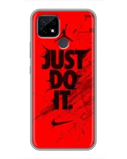 Чохол для Realme C21 з картинкою «Nike Just Do It»
