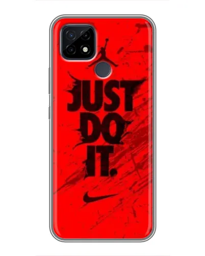 Чохол для Realme C21 з картинкою «Nike Just Do It» Чохол для Realme C21 з картинкою «Nike Just Do It»