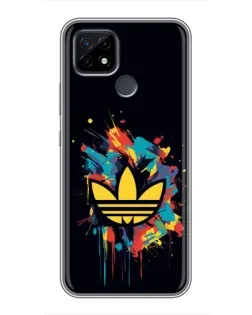 Чохол для Realme C21 з картинкою «Adidas Splash» Чохол для Realme C21 з картинкою «Adidas Splash»