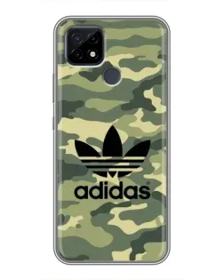 Чохол для Realme C21 з картинкою «Мілітарі стиль Adidas»