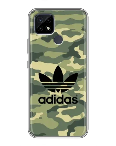 Чохол для Realme C21 з картинкою «Мілітарі стиль Adidas»
