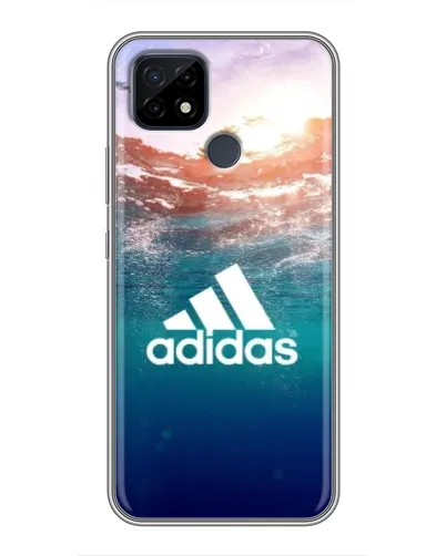 Чохол для Realme C21 з картинкою «Океанська глибина адідас»