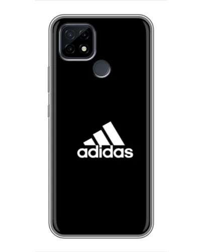 Чохол для Realme C21 з картинкою «Чорна класика Adidas»