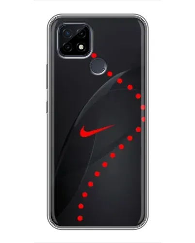 Чохол для Realme C21 з картинкою «Абстрактний дизайн Nike»