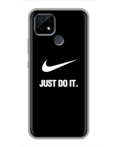 Чохол для Realme C21 з картинкою «Класичний принт Nike»