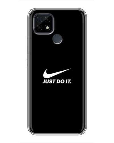 Чохол для Realme C21 з картинкою «Мінімалізм від Nike»