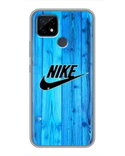 Чохол для Realme C21 з картинкою «Блакитне дерево Nike»