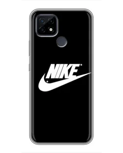 Чехол для Realme C21 с картинкой «Мазки краски Nike» Чехол для Realme C21 с картинкой «Мазки краски Nike»