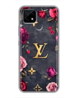 Чохол для Realme C21 з картинкою «Квітковий Louis Vuitton» Чохол для Realme C21 з картинкою «Квітковий Louis Vuitton»