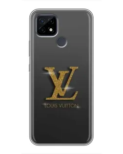 Чехол для Realme C21 с картинкой «Градиент Louis Vuitton»