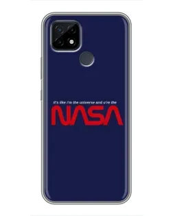 Чохол для Realme C21 з картинкою «NASA — глибокий космос»