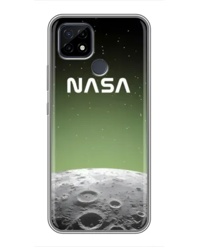 Чохол для Realme C21 з картинкою «NASA — місячний градієнт»