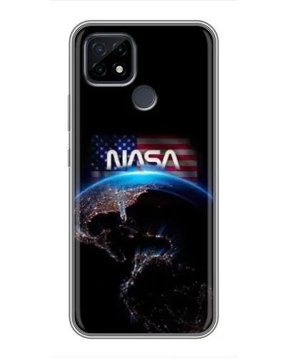 Чохол для Realme C21 з картинкою «Земля з космосу NASA»