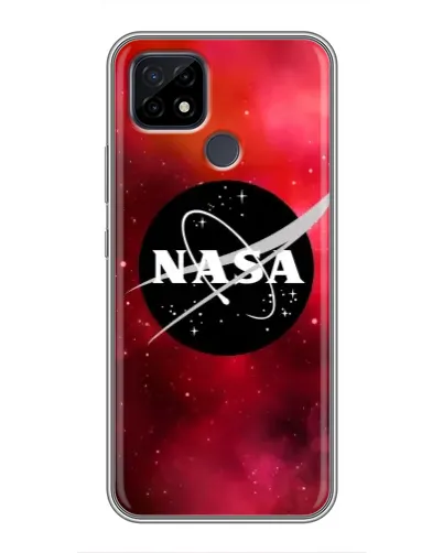 Чохол для Realme C21 з картинкою «NASA — червона туманність»