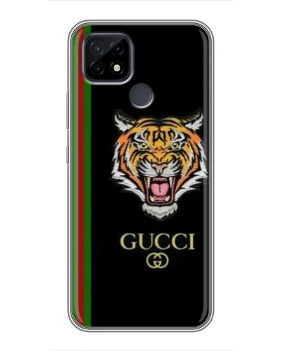 Чехол для Realme C21 с картинкой «Тигр Gucci»