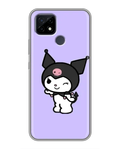 Чехол для Realme C21 с картинкой «Классическая Kuromi»