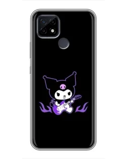 Чехол для Realme C21 с картинкой «Электрическая Kuromi» Чехол для Realme C21 с картинкой «Электрическая Kuromi»