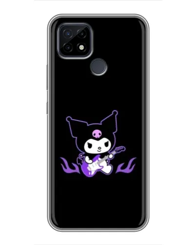 Чехол для Realme C21 с картинкой «Электрическая Kuromi»