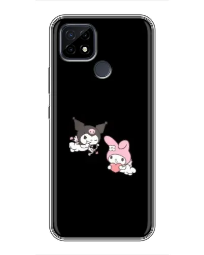 Чехол для Realme C21 с картинкой «My Melody и Kuromi»