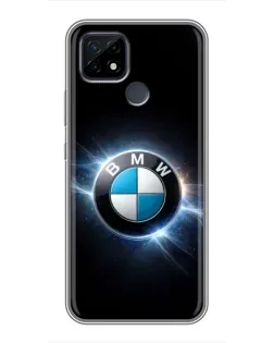 Чохол для Realme C21 з картинкою «BMW — неонове сяйво» Чохол для Realme C21 з картинкою «BMW — неонове сяйво»