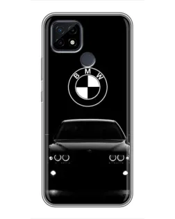Чохол для Realme C21 з картинкою «BMW — погляд з темряви»