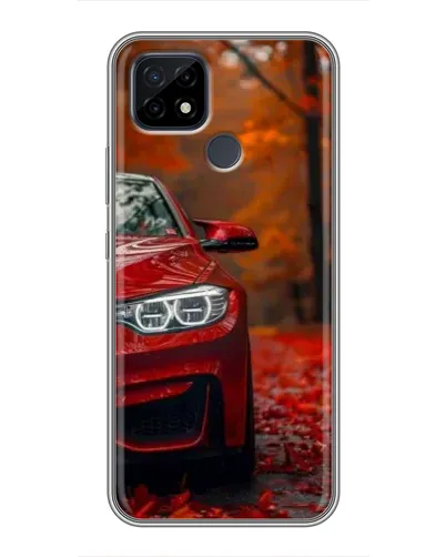 Чохол для Realme C21 з картинкою «Осіння BMW M4»