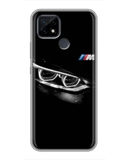 Чехол для Realme C21 с картинкой «BMW — взгляд тигра»