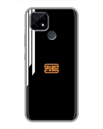 Чохол для Realme C21 з картинкою «PUBG — вертикальні лінії»