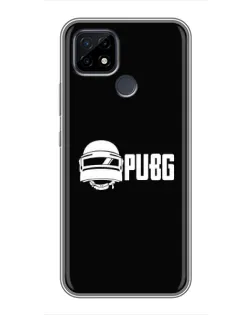 Чохол для Realme C21 з картинкою «PUBG — класичний лого»