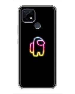 Чехол для Realme C21 с картинкой «Among Us градиент»