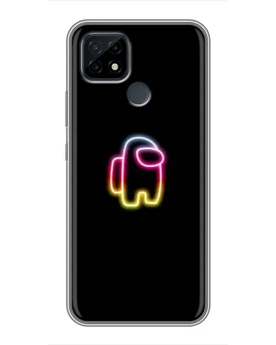 Чехол для Realme C21 с картинкой «Among Us градиент»