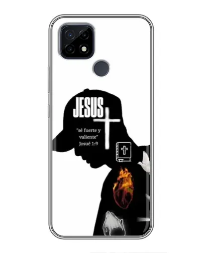 Чехол для Realme C21 с картинкой «Духовный Воин»