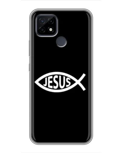 Чехол для Realme C21 с картинкой «Классический Jesus»