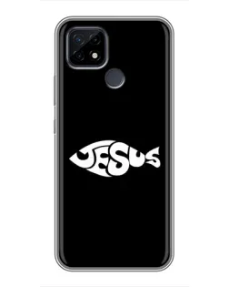 Чохол для Realme C21 з картинкою «Риба  Jesus»