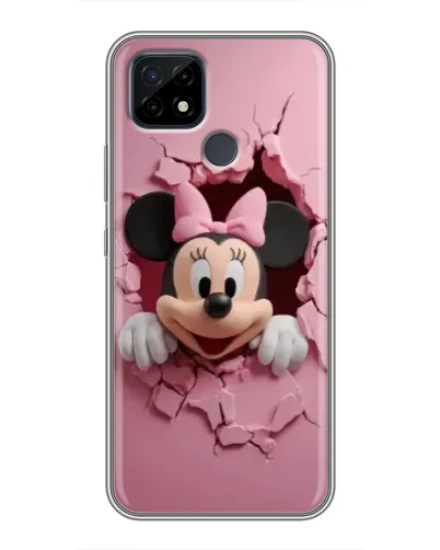 Чехол для Realme C21 с картинкой «Минни сквозь стену» Чехол для Realme C21 с картинкой «Минни сквозь стену»