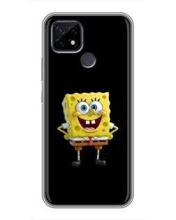 Чехол для Realme C21 с картинкой «Классический Губка Боб»