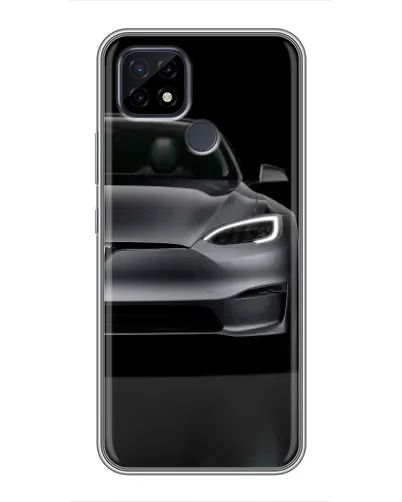 Чохол для Realme C21 з картинкою «Tesla Model S Look»