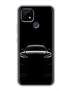 Чохол для Realme C21 з картинкою «Силует Tesla Night» Чохол для Realme C21 з картинкою «Силует Tesla Night»