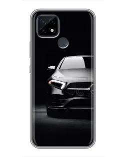 Чохол для Realme C21 з картинкою «Світло фар Mercedes»