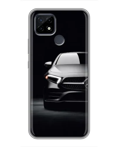 Чохол для Realme C21 з картинкою «Світло фар Mercedes»