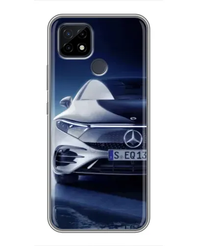 Чохол для Realme C21 з картинкою «Mercedes EQ — майбутнє»