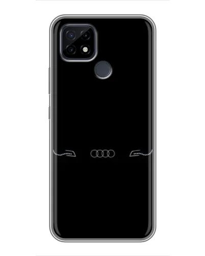 Чохол для Realme C21 з картинкою «Audi — світловий підпис»